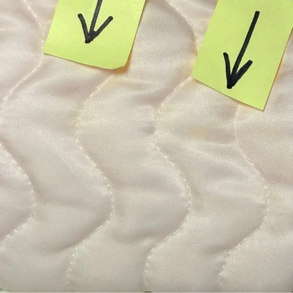 Vintage Christian Dior Quilted Satin Bed Jacket Romantic Coquette Regency - Picture 10 of 13